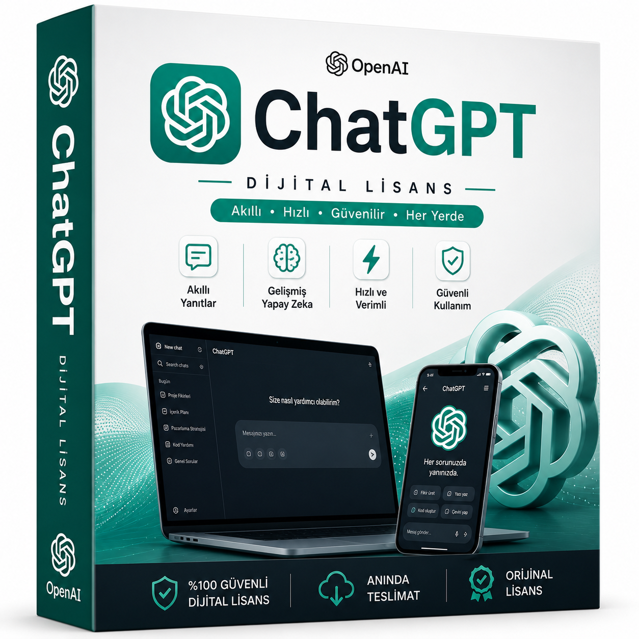 ChatgptÜrünler Chatgpt Ortak Hesap - 1 Aylık - Görsel 1