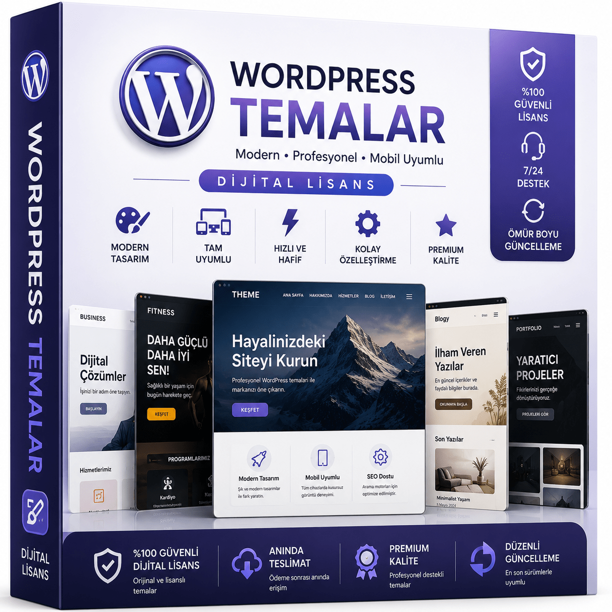 WordpressTemalarÜrünler Generatepress - Sınırsız - Görsel 1